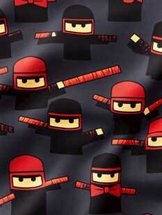 可爱忍者图案背景设计