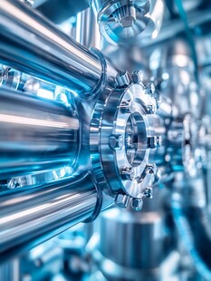 精密机械部件特写