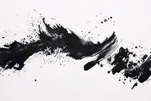 墨韵飞扬 水墨笔触艺术