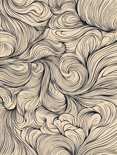 抽象线条纹理艺术图案