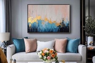 现代客厅的艺术装饰美学