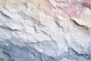 多彩纹理岩石表面特写