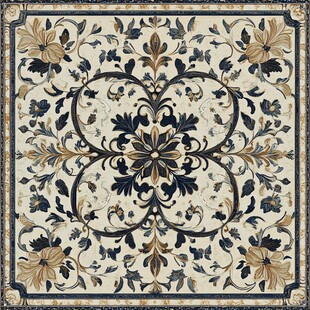 欧式古典花纹精美地毯图案