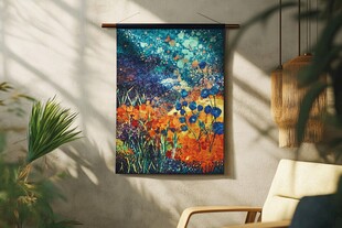 抽象花卉挂画 点亮室内空间