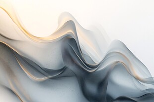 流动幻彩烟雾抽象艺术画面