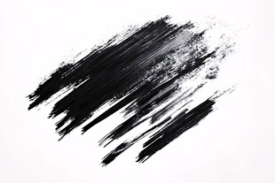 黑色墨痕笔触纹理背景