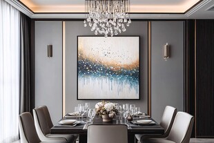 现代简约风餐厅优雅氛围