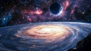 梦幻星系中的壮丽宇宙景观