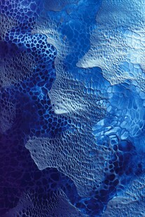 梦幻蓝色纹理抽象艺术图案