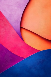 多彩几何拼接抽象艺术背景