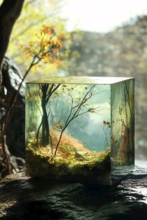 梦幻立方中的森林奇景