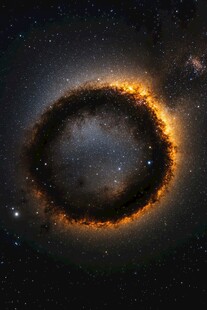 宇宙中的神秘环状天体奇观