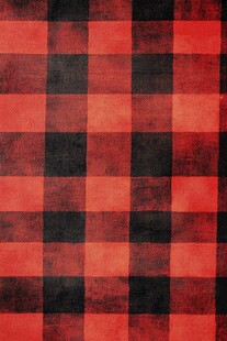 红黑格子复古纹理背景