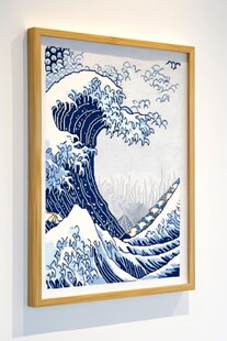 神奈川冲浪里艺术挂画