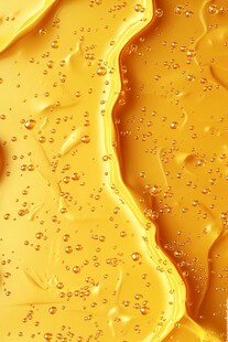 金黄液体泡沫质感纹理图