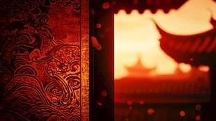 中式古韵 雕花门窗映古建