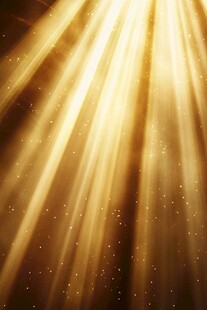 金色光芒闪耀梦幻背景