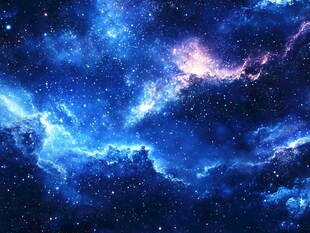 梦幻璀璨的深邃宇宙星空