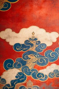 传统中式云纹精美图案