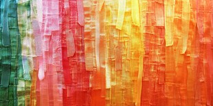 多彩纸条墙面艺术纹理