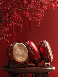 中式红鼓 传统喜庆之景