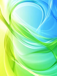 梦幻炫彩流动抽象背景图