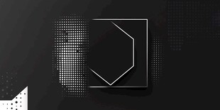 黑色几何抽象背景图