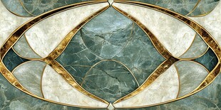 几何大理石纹奢华装饰图案