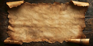 复古卷轴羊皮纸纹理背景