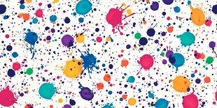 彩色墨渍图案背景