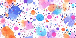 多彩水彩泼墨图案背景