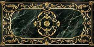 奢华黑金大理石装饰图案