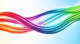 彩色动感线条背景图案