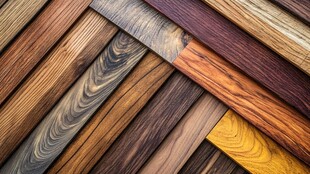 多彩木纹拼接纹理展示