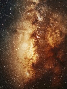 神秘璀璨的宇宙星空景象