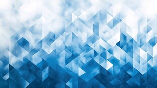 蓝色几何抽象背景图案