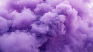 梦幻紫色烟雾弥漫场景