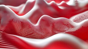 红色动感波浪纹理背景