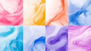 多彩水墨纹理背景图案