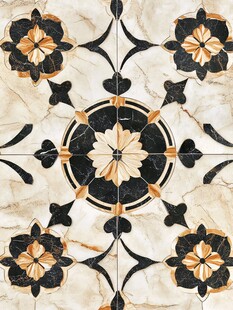 精美大理石拼花瓷砖图案