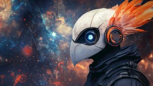 未来鸟形战士于浩瀚星河