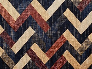 几何图案编织纹理布料