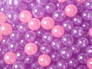 梦幻粉紫彩色球背景图