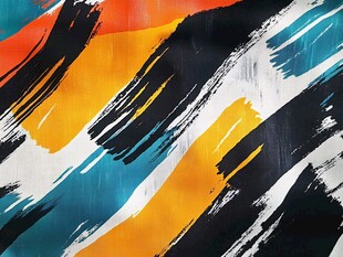 抽象笔触艺术图案背景