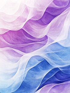 梦幻渐变波浪纹理背景图