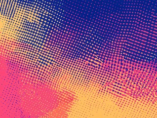 渐变半调图案背景纹理