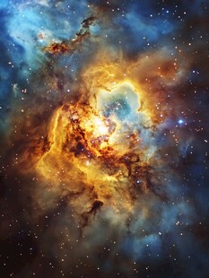 绚丽星云 宇宙神秘奇观