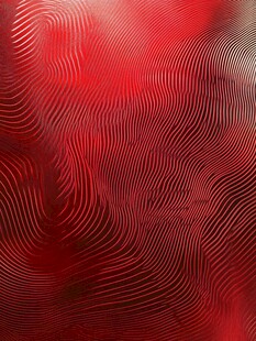 红色波纹抽象背景纹理