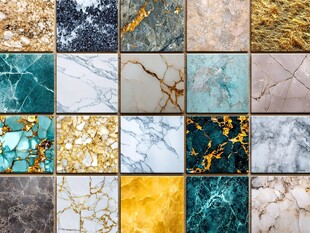 多样大理石纹理精美展示