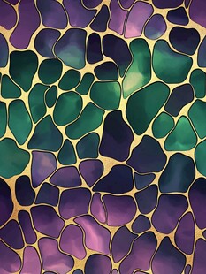 彩色马赛克风格纹理图案